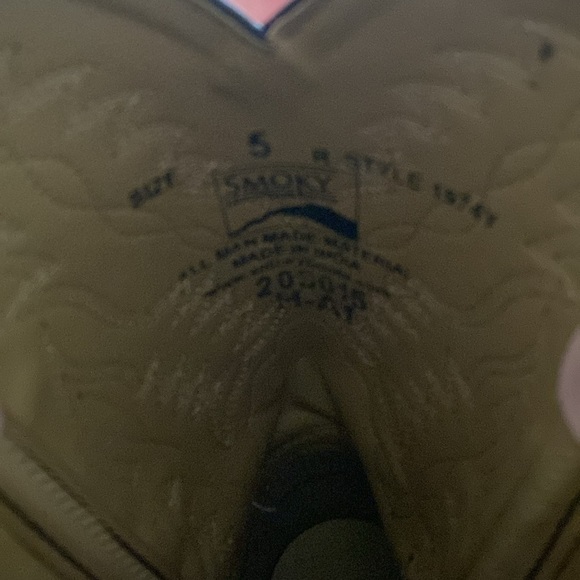 SMOKY MOUNTAIN YOUTH GIRLS MONTEREY WESTERN ROUND TOE BOOTS STYLE 1574Y Y5/W7 - Picture 4 of 10